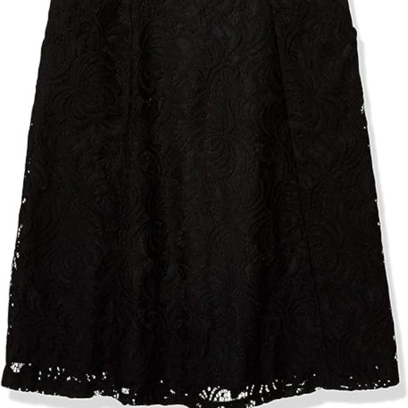 Lark & Ro Sleeveless Fit and Flare Dress with Exposed Zipper & 2 Side Pockets - Picture 7 of 7